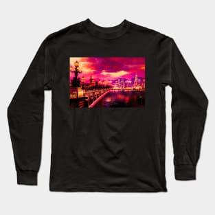 Purple City Long Sleeve T-Shirt